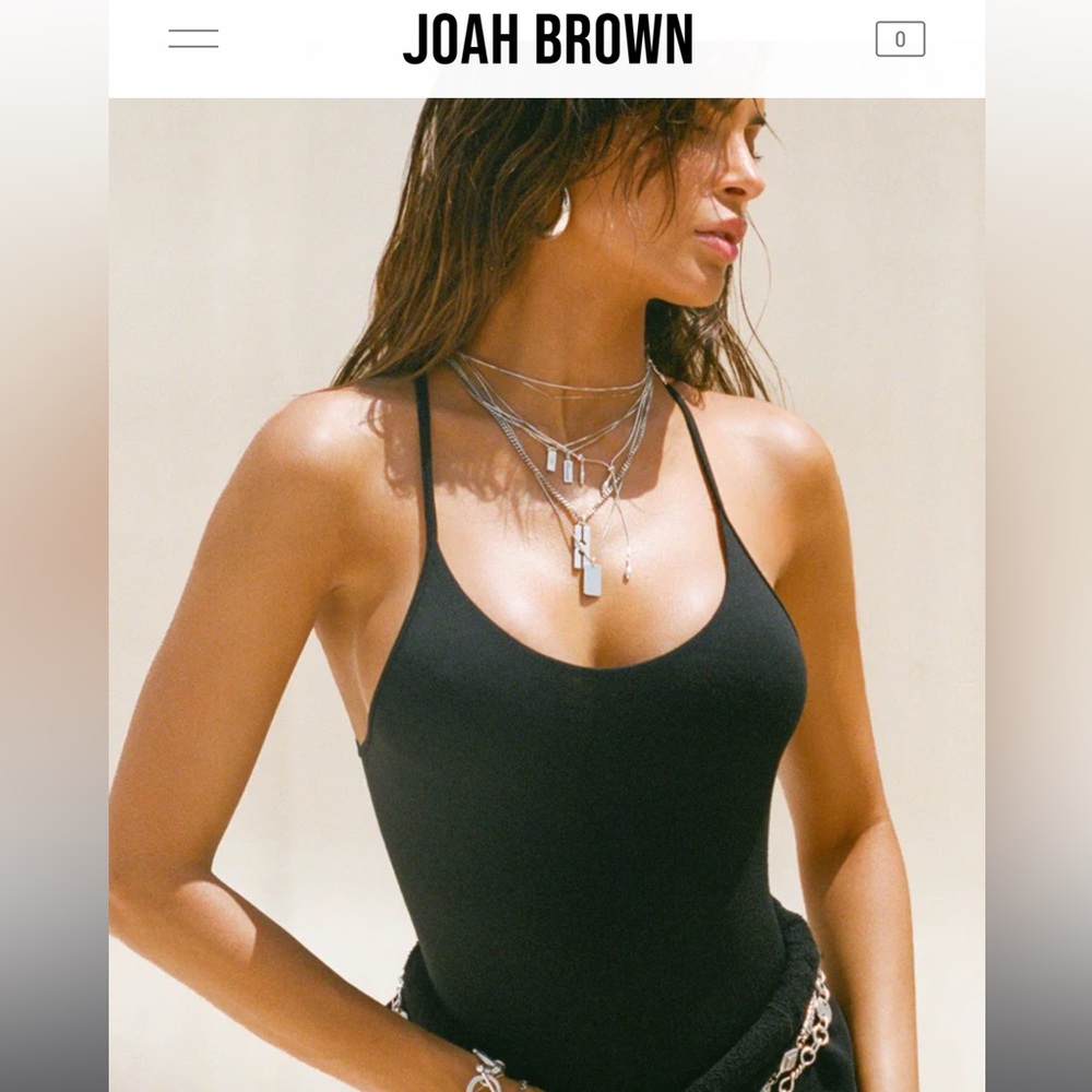 Joah brown OPEN T-BACK CAMI